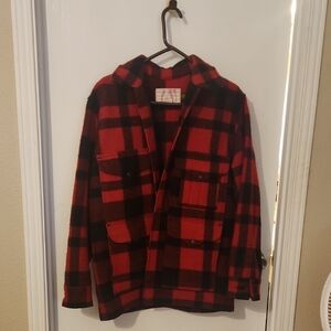 Filson Red and Black Wool Garment